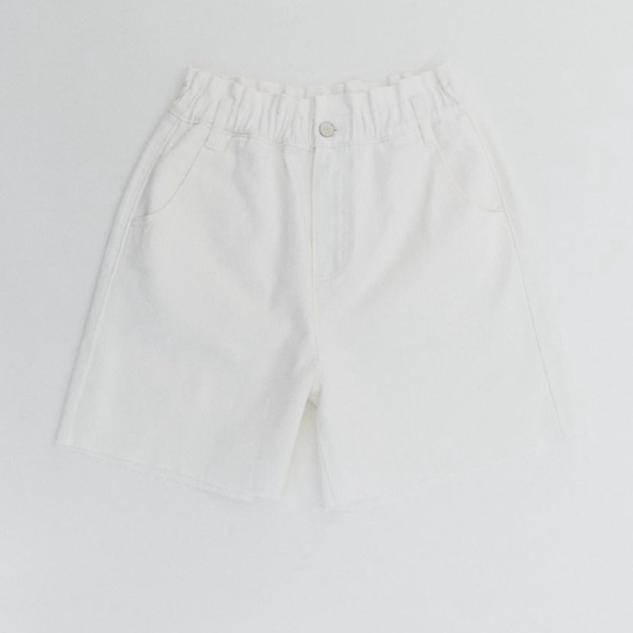 BDG Paperbag Bermuda Short - White Denim NWT - Picture 5 of 9